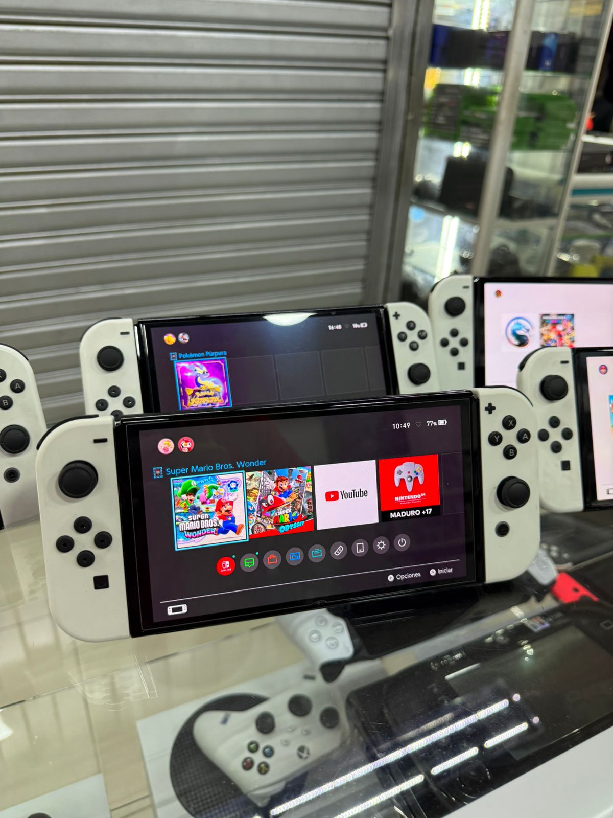 Nintendo Switch OLED – Original o Programada con 25 Juegos a Elegir