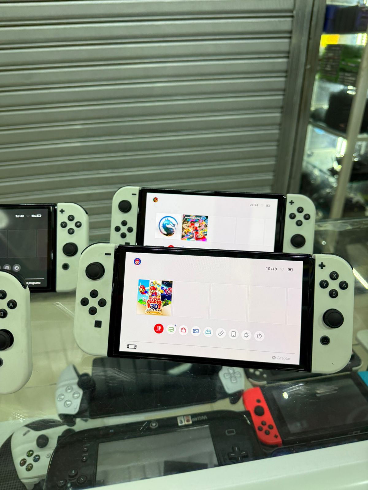 Nintendo Switch OLED – Original o Programada con 25 Juegos a Elegir