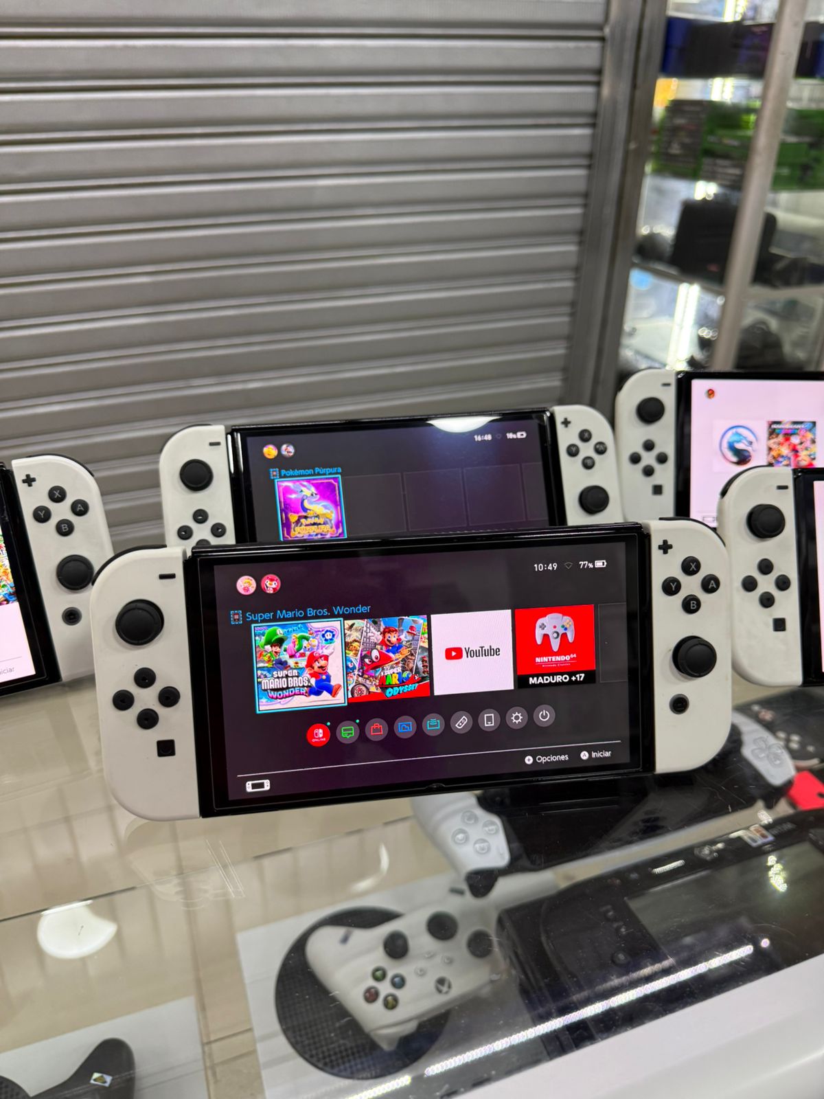 Nintendo Switch OLED – Original o Programada con 25 Juegos a Elegir