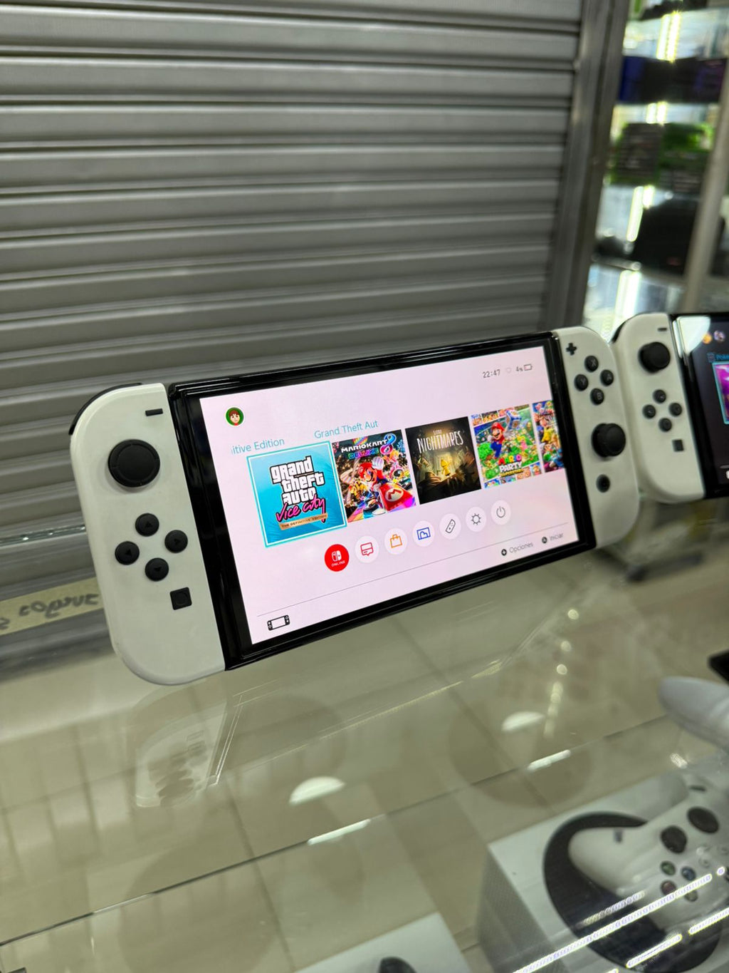 Nintendo Switch OLED – Original o Programada con 25 Juegos a Elegir