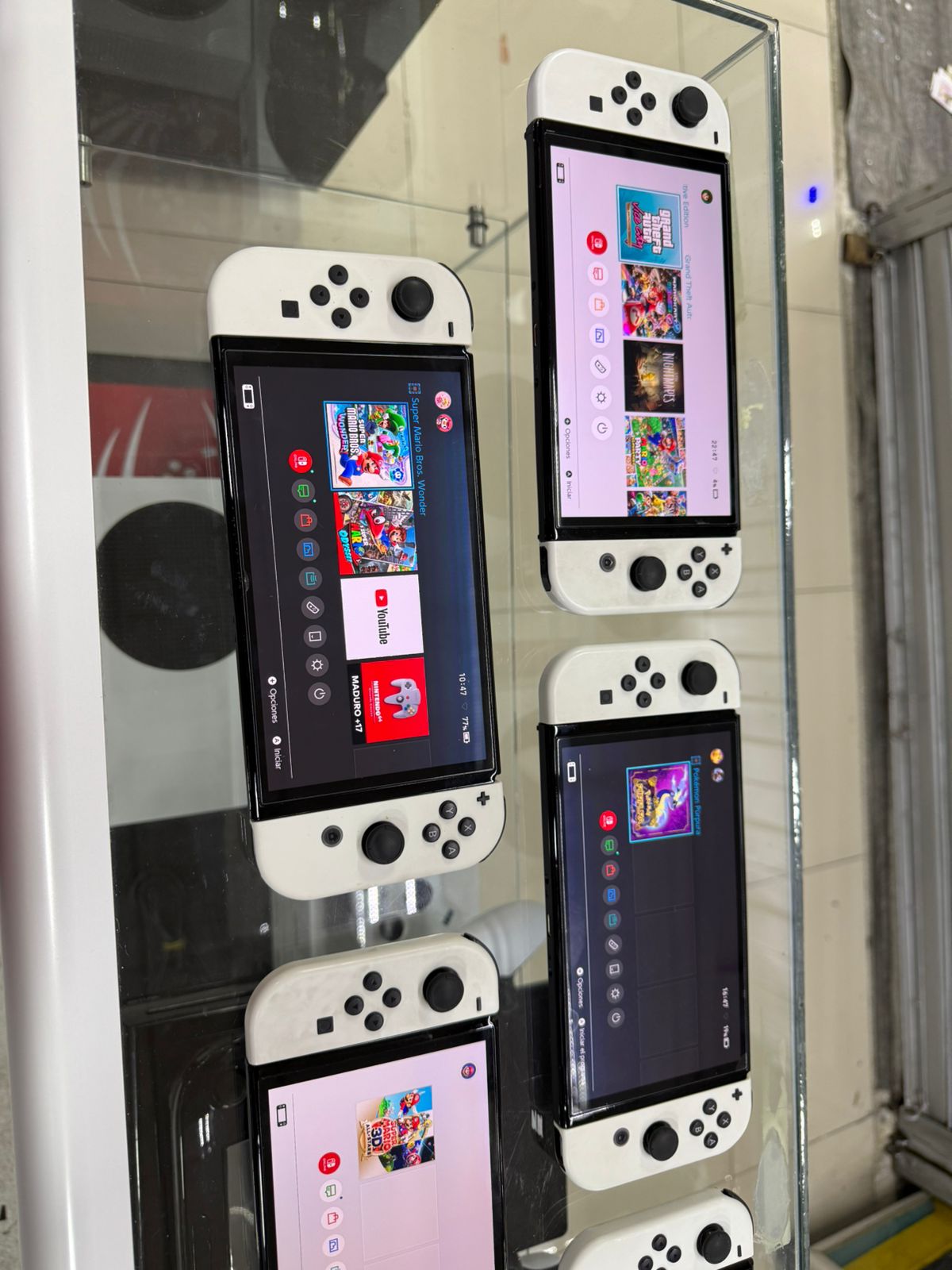 Nintendo Switch OLED – Original o Programada con 25 Juegos a Elegir