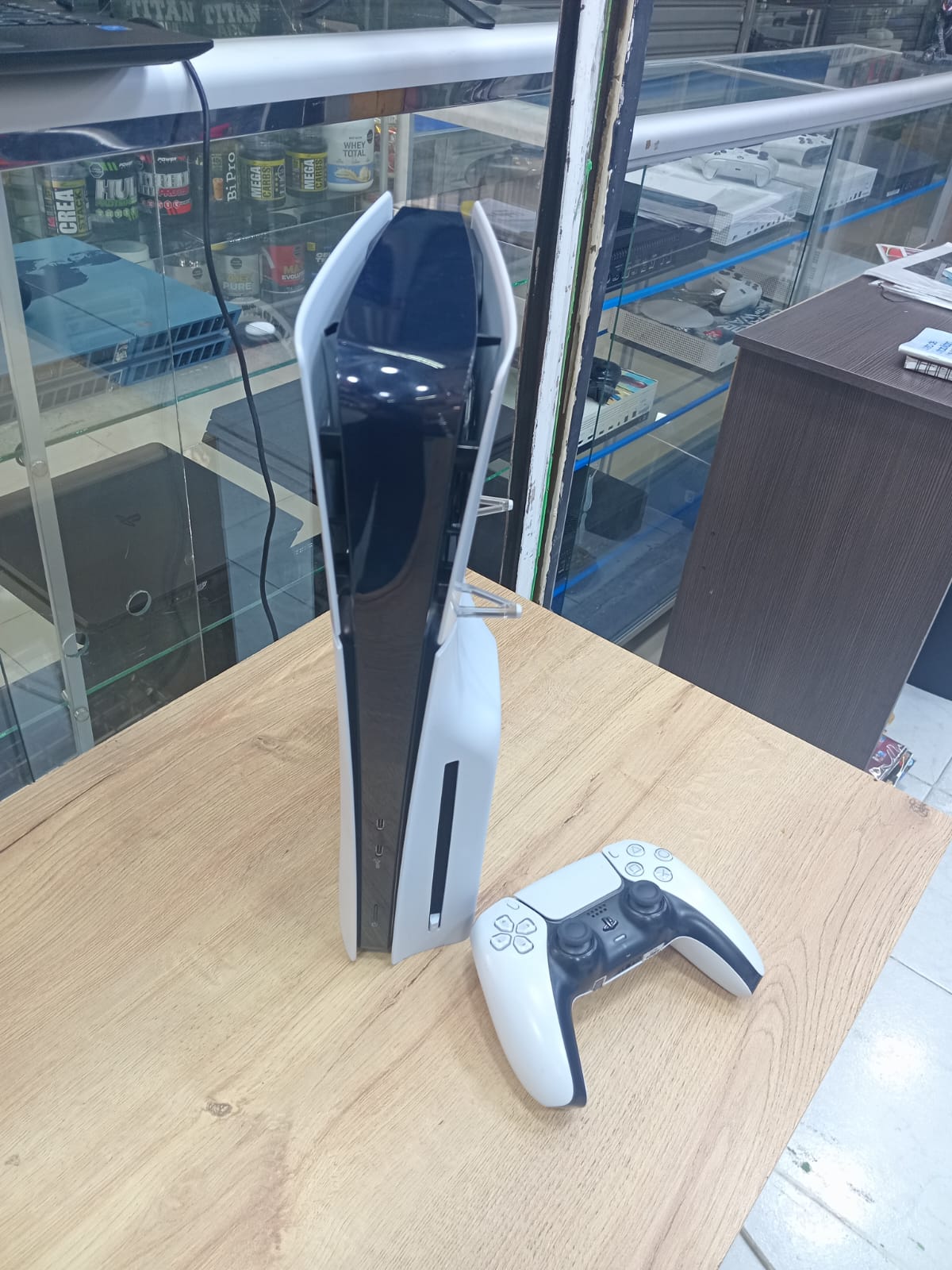 PlayStation 5 Slim – Lector de CD + Control Original + Soporte